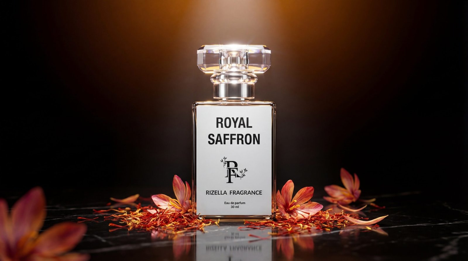Royal Saffron by Rizella – Long Lasting Saffron Perfume