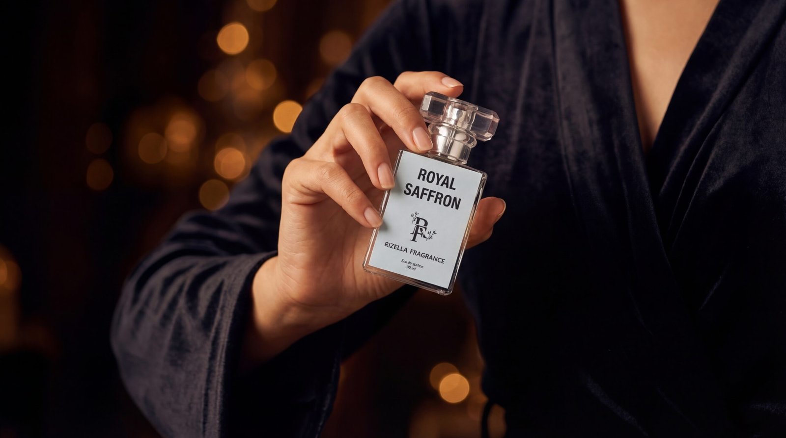 Royal Saffron by Rizella – Long Lasting Saffron Perfume