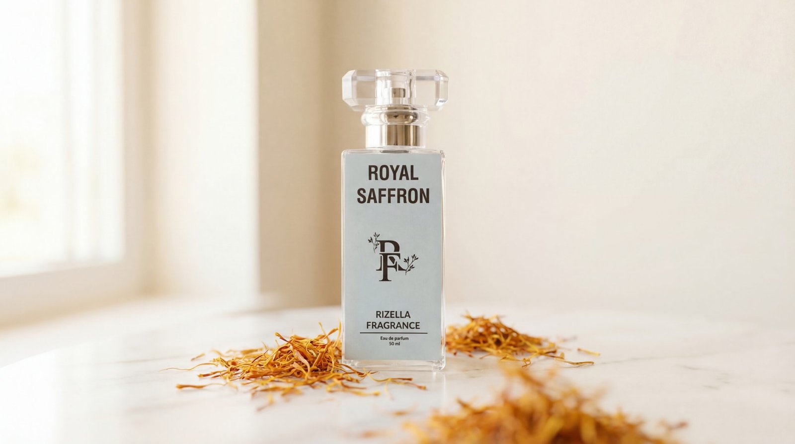 Royal Saffron by Rizella – Long Lasting Saffron Perfume
