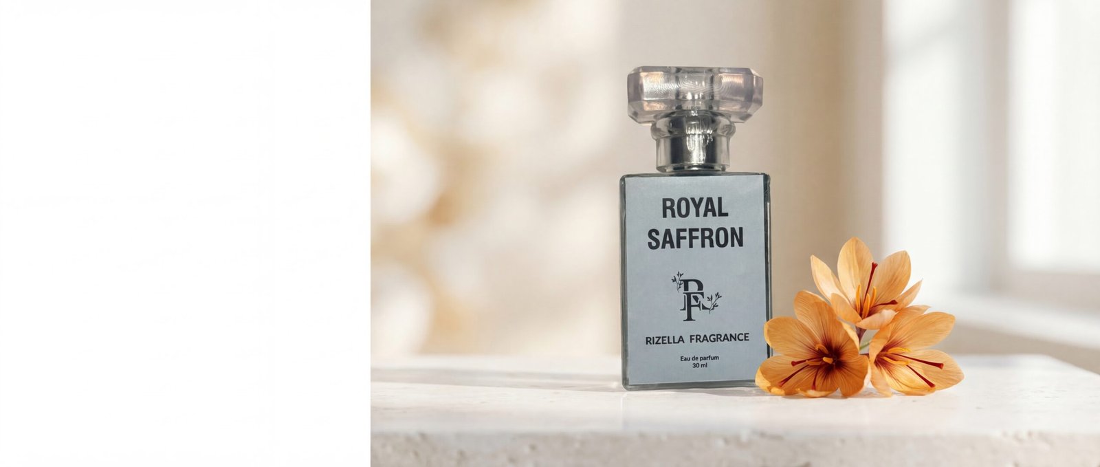 Royal Saffron by Rizella – Long Lasting Saffron Perfume